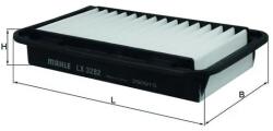 MAHLE Filtru Aer Lx3282 Opel Agila Suzuki Splash/Swift Iii/Swift Iv (LX3282)