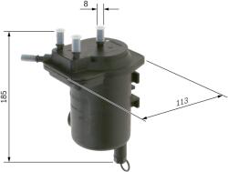 Bosch Filtru Combustibil 0450907011 Renault Clio Ii/Clio Symbol I