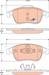 TRW Set Placute Frana, Frana Disc Gdb1790 Renault Clio Iv/Fluence/Laguna/Laguna Iii (GDB1790)