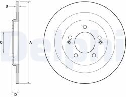 DELPHI Disc Frana Bg4688C Hyundai I40 I/I40 I Cw/I40 I Kombi (BG4688C)