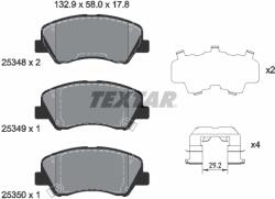 TEXTAR Set Placute Frana, Frana Disc 2534801 Dodge Attitude Emgrand Ec7/Ec7-Rv