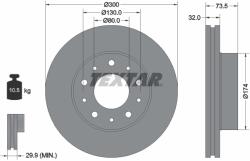 TEXTAR Disc Frana 92157303 Citroën Jumper Ii Fiat Ducato Opel Movano C Peugeot Boxer (92157303)