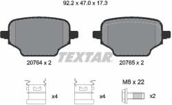 TEXTAR Set Placute Frana, Frana Disc 2076401 Citroën Berlingo Fiat Doblo Opel Combo (2076401)