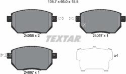 TEXTAR Set Placute Frana, Frana Disc 2405601 Infiniti Fx/G/M35/M45 Nissan Altima