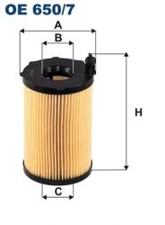 FILTRON Filtru Ulei Oe650/7 Audi A4 B8/A5/A6 C7/A7/A8 D4/Q5/Q7 Porsche Cayenne/Macan (OE650/7)
