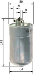 Bosch Filtru Combustibil 0450906503 Opel Corsa C/Corsa D/Corsa E Vauxhall Corsa Mk Iii (0450906503)