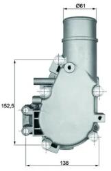 MAHLE Termostat, Lichid Racire Ti13684 Iveco Eurostar/Eurotech Mp/Eurotrakker/Stralis I (TI13684)