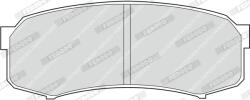 FERODO Set Placute Frana, Frana Disc Fdb1021 Lexus Gx/Lx Mitsubishi Pajero Iv (FDB1021)