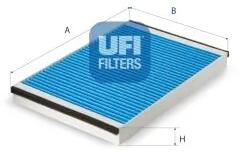 UFI Filtru, Aer Habitaclu 34.272. 00 Hyundai I30 Kia Cee'D/Pro Cee'D