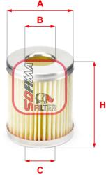 SOFIMA Filtru Combustibil S6008G Alfa Romeo Mito Fiat Panda/Punto Lancia Delta Iii (S6008G)