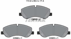 TEXTAR Set placute frana TEXTAR 2289801 (2289801)