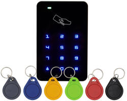 Control érintőgombos beltéri RFID olvasó és kódzár szett (KIT-CON-T6) (KIT-CON-T6)