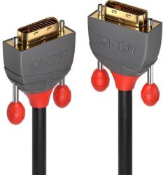 Lindy Lindy DVI-D Dual-Link кабел, Anthra Line, черен/сив, 7, 5м (36225)