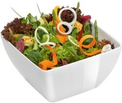 HENDI Bol patrat pentru salata 130x130x65 mm, alb, melamina, Hendi, DNH561560 (DNH561560) Castron
