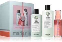 Maria Nila True Soft Holiday Box ajándékszett a hidratálásért és a fényért 3 db