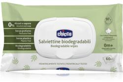 Chicco Biodegradable Baby Wipes finom nedves törlőkendők gyermekeknek 60 db
