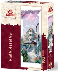 Art Puzzle Панорамен пъзел Art Puzzle от 1000 части - Венеция в цветя, Питър Моц (4484)