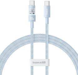 Baseus Cablu de date Baseus Gem, Fast Charging, USB Type-C la USB Type-C 100W, 2m, Albastru