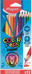 Maped Color Peps Strong háromszögletű színes ceruza készlet 12 különböző szín