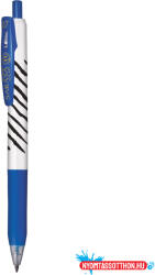 Zebra Zseléstoll 0, 7 mm csíkos test, Zebra Sarasa Clip, kék (64518) - nyomtassotthon