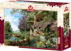 Art Puzzle Пъзел Art Puzzle от 3000 части - Селска къща (5522)