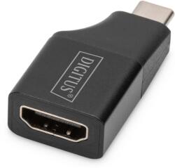 ASSMANN USB 2.0 Type C HDMI Átalakító Fekete 3cm AK-300450-000-S (AK-300450-000-S)