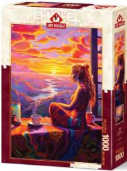Art Puzzle Пъзел Art Puzzle от 1000 части - Поглед към щастието (5259)