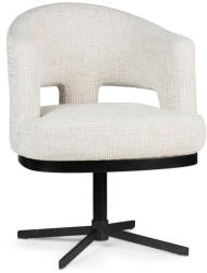  TESSA Forgó Fotel HR Hab Fehér Texturált (ATE-TESSCHSTGR1XXXP)