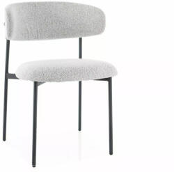  Elton Modern Szövet Étkezőszék Bézs Fekete Vázzal (SIG-ELTONCBE)