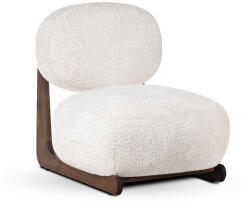  Baobab Luxus Fotel Teddy Fehér Wenge Lábakkal (ATE-BAOBARSTGR1XXXP)