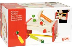 Goki Set din lemn Goki - Cutie de instrumente (58871) Set bricolaj copii