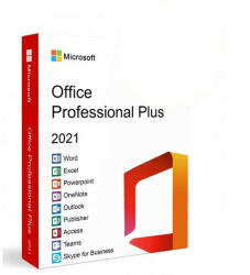 Microsoft Office 2021 Professional Plus COA matrica - 32/64 bit, fizikai licenc - szoftver