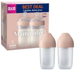 LOVI Lovi, Mammafeel, biberon, 250 ml, 2 buc