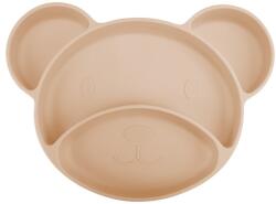 Canpol babies Canpol babies, Ursulet, farfurie din silicon cu ventuza, bej - smyk - 70,99 RON Set pentru masa bebelusi