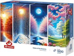 Art Puzzle Puzzle Art Puzzle din 1000 piese - Privire asupra anotimpurilor (41017) Puzzle