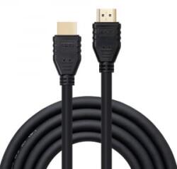 Lindy 4K60Hz flexibilis HDMI - HDMI kábel 3m fekete (37318) (37318)