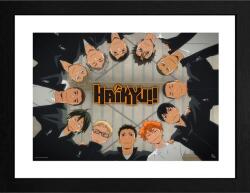 GB eye Afiș înrămat GB eye Animation: Haikyu! ! - Karasuno Fight (GBYDCO502)