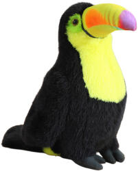 LEAN Toys Jucărie de pluș Lean Toys - Tucan, 20 cm, galben (13818)