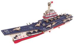 Woodcraft construction kit Woodcraft Дървен 3D пъзел Самолетоносач Liaoning (DL-G035)