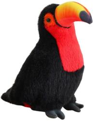 LEAN Toys Jucărie de pluș Lean Toys - Tucan, 20 cm, roșu (13817)