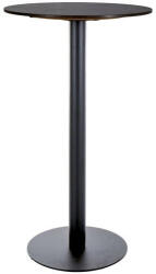 Signal BT007 Kerek Kerámia Bárasztal Matt Fekete (SIG-BT007CFI60) - pepita