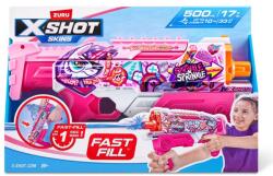 ZURU Pistol cu apa cu incarcare rapida, X-Shot Hyperload, Unicorn Splash