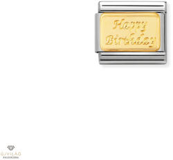 NOMINATION "Happy Birthday" charm - 030121-09