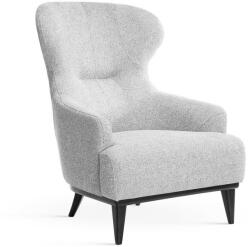  TORRO Kényelmi Fotel Szürke Szövet Wenge Lábakkal (ATE-TORRARSTGR1XXXP)