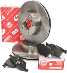  FÉKTÁRCSÁK + BETÉTEK elöl BMW 3 (E90, E91, E92, E93), X1 (E84) - pepita - 51 274 Ft