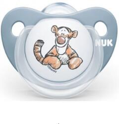 Nuk Силиконова залъгалка NUK - Disney, Тигър с кутия за стерилизиране, Синя 0-6 m (10730275)