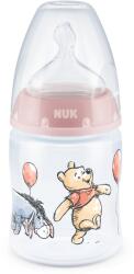 Nuk Шише със силиконов биберон NUK - First Choice, Disney, TC, 150 ml, 0-6 месеца, Розово (10743932-Розов)
