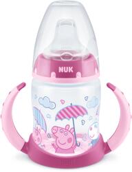 Nuk Чаша със силиконов накрайник NUK - First Choice, Peppa Pig, TC, 150 ml, 6 m+, Розова (10215357-Розов)