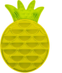  Modern Living Modern Living Brasilia ananász nyalószőnyeg kutyáknak, macskáknak 30x20x2, 7 cm