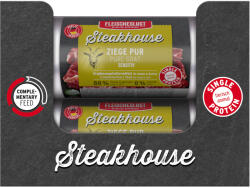 Fleischeslust 24x500g Fleischeslust Steakhouse Sensitive Kecske pur nedves kutyatáp